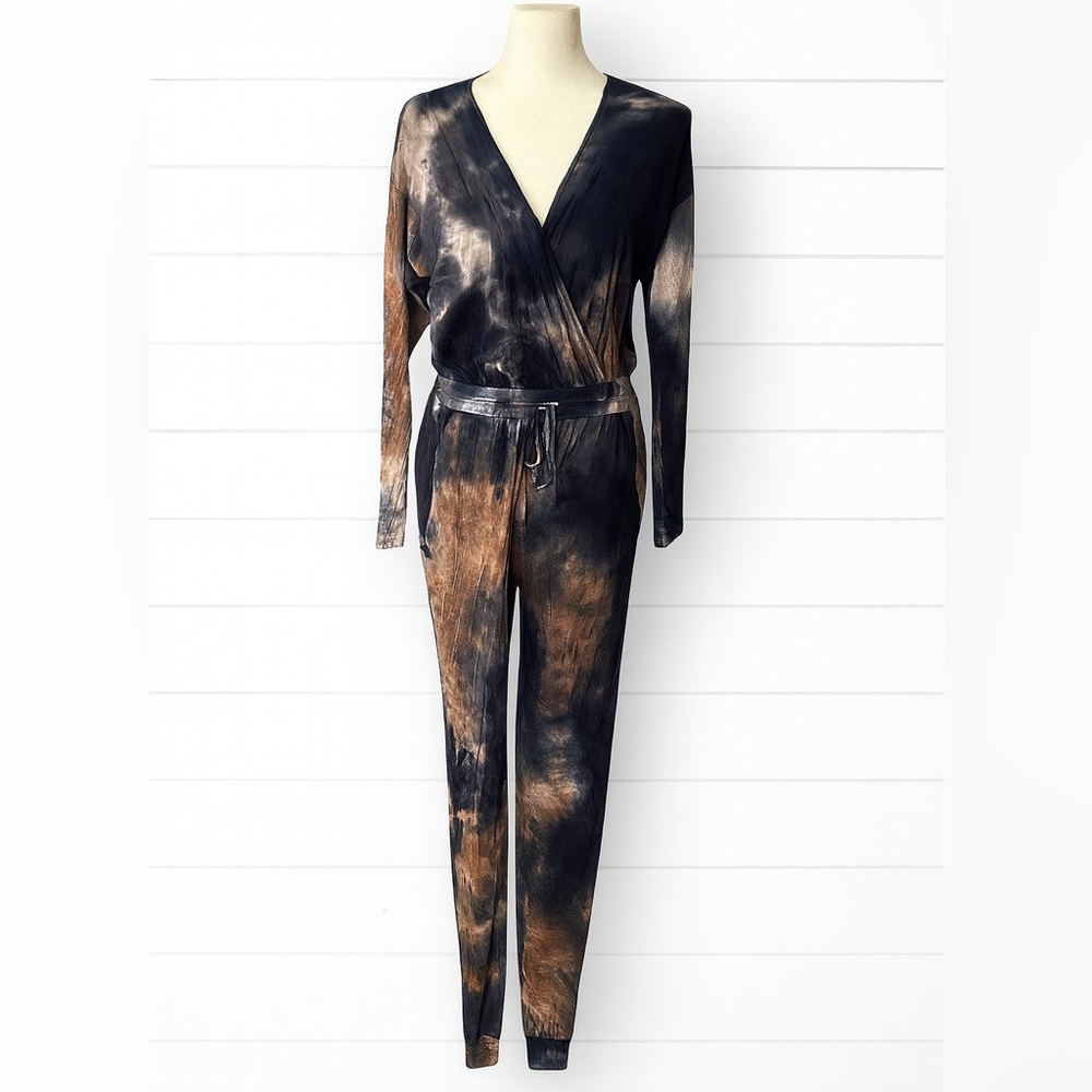 Veronica M Tie-Dye Wrap Jumpsuit | Size M | NWT